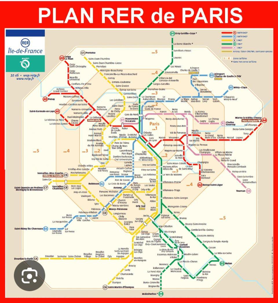 Pres De Paris Et Disneyland Apartment